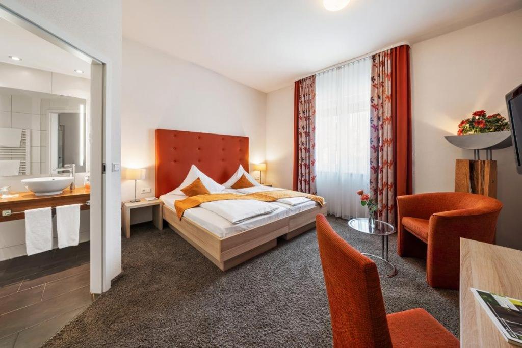Hotel Donaublick Scheer Exterior foto