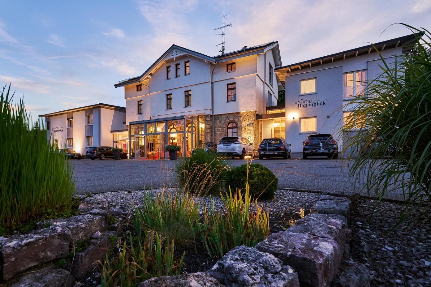 Hotel Donaublick Scheer Exterior foto
